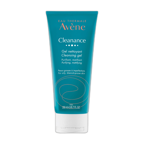 Avene Eau Thermale Avène - Cleanance - Gel nettoyant purifiant matifiant - peaux mixte, grasse à imperfections ou à tendance acneique 200 ml