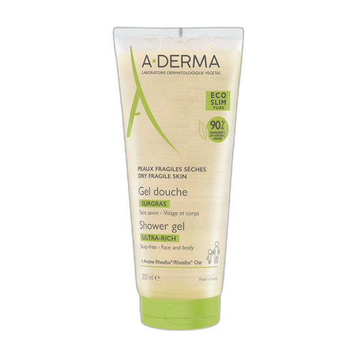 A-Derma - Les Indispensables - Gel douche surgras nourrissant 200 ml
