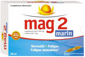 MAG2 MARIN 30 AMPOULES BUVABLES 10ML