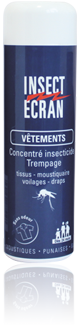 INSECT ECRAN TREMPAGE TISSUS