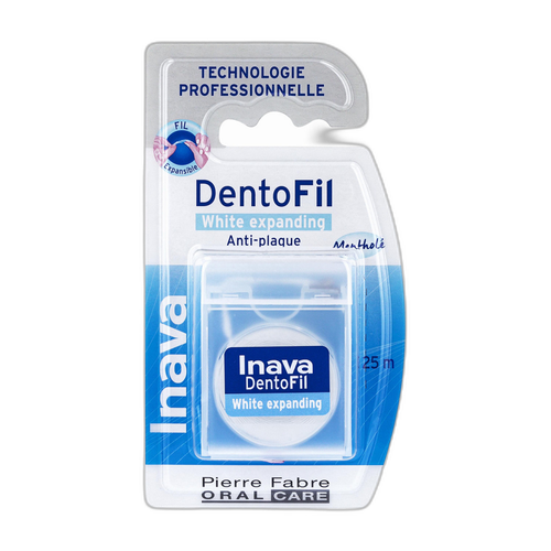 Pierre Fabre Inava DENTOFIL White Expanding - fil dentaire blancheur 1 u