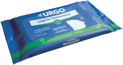 Urgo - Lingettes Désinfectantes – Sachets refermables