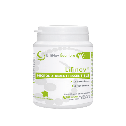 Image EffiNov Nutrition Lifinov 180 Gélules